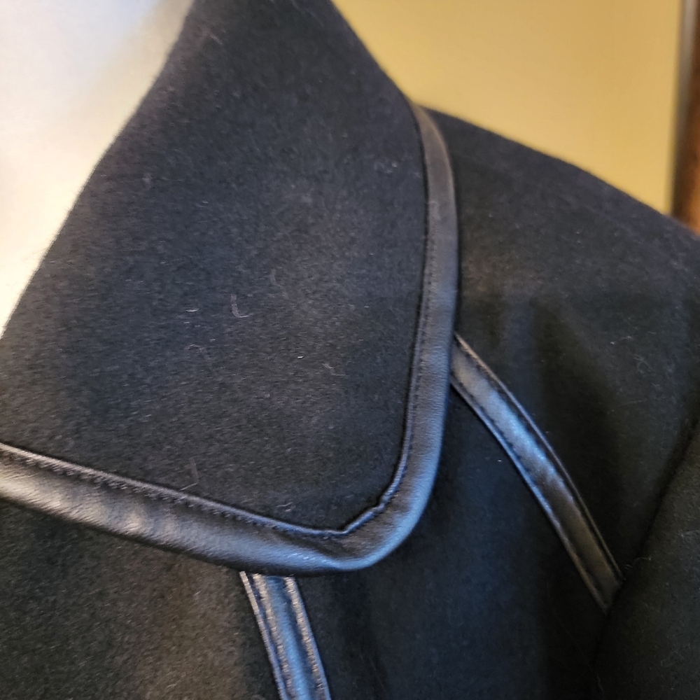 Apt. 9 Black Trench Coat for Women - Picture 3 of 7